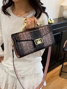 Bolsos de Moda para Mujer, Bolsos de Hombro Minimalistas y Elegantes con Asas Rígidas Distintivas para Estilo Cruzado - Product Image 5