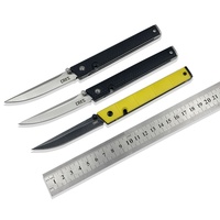 Couteau pliant direct d'usine 8GR13MVO acier ABS poignée auto-défense EDC outil tactique couteau de chasse pince de ceinture
