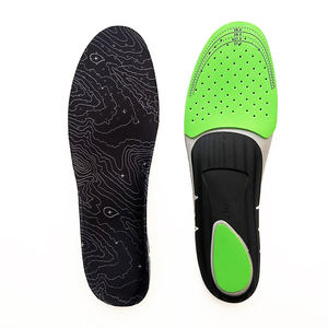 Popular Comfort Arch <b>Support</b> Shock-Absorbing Anti-Slip Orthopedic PU/EVA Sports Insole for Men's Running & Hiking Shoes - Product Image 2