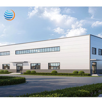 Solutions de construction de bâtiments industriels d'entrepôts en acier moderne de haute qualité