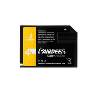 Pairder Prix compétitif Pile sèche super alcaline 6LR61 9v 500mAh
