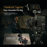 Kit de cage SmallRig "Hawklock" pour Sony Alpha 7 V / 7R V / 7 IV avec plaque de fixation rapide Arca-Swiss et pince pour câble HDMI 6028