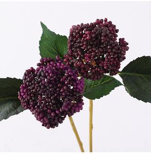 <span class=keywords><strong>T683</strong></span> Kewei ไม้ผลเบอร์รี่ประดิษฐ์สัมผัสแท้แขวนได้สำหรับตกแต่งบ้านงานแต่งงาน - Product Image 5