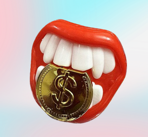 ลูกอมแข็งคุณภาพดีจากซูเปอร์มาร์เก็ต Candy Bliss รูปทรงปากตลกๆ แบบ <span class=keywords><strong>Bpop</strong></span> Kisspop บรรจุในถุง ของเล่นขนมหวานสำหรับเด็ก - Product Image 2