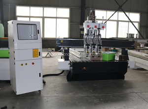 1525 4.5kw 6KW น้ำ/Air Cooled ไม้ CNC Router ATC แกนราคา - Product Image 5