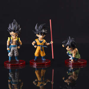 Set de 6 Figuras de Acción de Anime Warrior con Personajes de <span class=keywords><strong>Goku</strong></span>, Broly y Vegeta, Modelo de PVC <span class=keywords><strong>para</strong></span> Exhibición y Decoración - Product Image 4