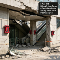 Moniteur de tremblement de terre pour hall d'entrée, capteur d'inclinaison XYZ, accéléromètre, IP66, fixation magnétique, outil de sécurité