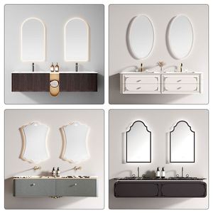 Wholesale Bathroom Cabinets Wooden Vanity Bathroom Cabinets With Accessories Bathroom Vanity Set - Product Image 6
