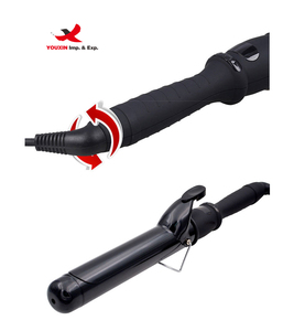 Mixed Procurement Low Price Anti-scald Head Design Hair Curler Non-slip Ceramic Hair <b>Curling</b> Iron with LCD Temperature Display - Product Image 5