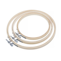 DIY Main Artisanat Kit Broderie Cadre Bambou Broderie Hoop Kit