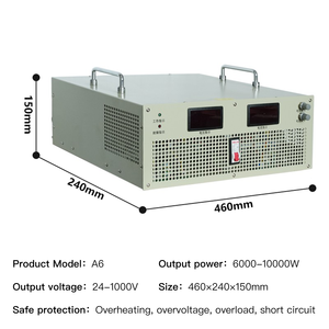 산업용 <span class=keywords><strong>DC</strong></span> 응용을 위한 1000V-10000W 고안정성 <span class=keywords><strong>DC</strong></span> 조절형 스위칭 전원 공급 장치 - Product Image 5