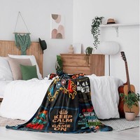 Couverture en flanelle pour cadeau gamer, couverture de sieste, lavable en machine, résistante à la décoloration, pour lit, canapé, impression personnalisée, vente en gros