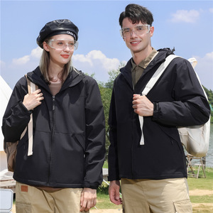 Veste imperméable respirante coupe-vent à <span class=keywords><strong>capuche</strong></span> ultra-légère et pliable pour <span class=keywords><strong>homme</strong></span> et femme, <span class=keywords><strong>manteau</strong></span> d'hiver pour activités de plein air, course à pied, randonnée - Product Image 2