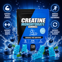 Gummies de Créatine Monohydrate – Approvisionnement Direct Usine – Soutien à la Force Musculaire pour la Gym – Complément Fitness – Marque Privée OEM
