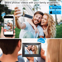 Vphoto Pabrik Shenzhen Smart Cloud Digital Photo Picture WiFi App Control Video Playback Acrylic 7\" 8\" 10\" 13.3\" 15.6\"
