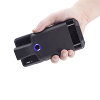 Lecteur de codes QR logistique portable le plus vendu, scanner de codes-barres 2D sans fil à clipser sur le dos du téléphone portable
