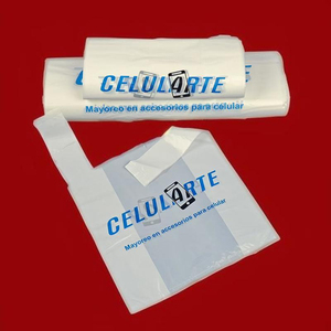 Factory Customization Heavy Duty Shopping Plastic Bag With Logo Printed Custom Size Color Bags - Product Image 2