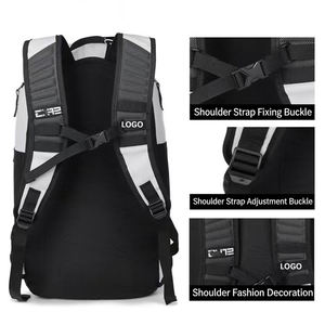 Mochila de Baloncesto Elegante y de Gran Venta con Diseño de Amortiguación de Aire, Impermeable, para Estudiantes, Viajes y Deportes, con Compartimento Aislado - Product Image 3