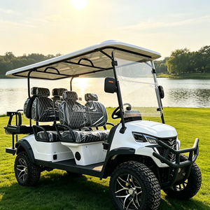 Voiturette de golf électrique 6 places OEM pour le marché de Sao Tomé et Principe et le Golfe du Guinée - Product Image 1