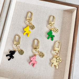 Llavero Metálico de Estilo Chino Moderno Mengda con un <span class=keywords><strong>Caballito</strong></span>, un Colgante Creativo para la Riqueza Inmediata, Venta al por Mayor - Product Image 2