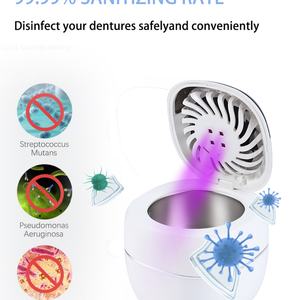 Nettoyeur dentaire ultrasonique 45 kHz unique avec fonction UV et séchage, super puissant pour la prothèse dentaire et les protège-dents - Offre spéciale - Product Image 5