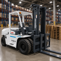 Truk Forklift Bekas TCM 8T Bertenaga Diesel untuk Penanganan Material Pabrik, Proyek Konstruksi, dan Pesanan Penjualan Kembali Dealer Global