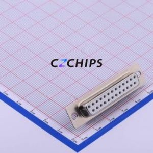 DS1033-25FWN8SS-CT D-Sub/VGA Connector Connector Standard D-Sub Female 25P Solder Wire Type - Product Image 2