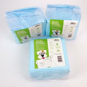 Tapis d'entraînement pour chiots et chiens, absorbants, écologiques, en bois, 60x60cm - Product Image 1