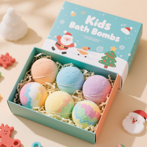 Ensemble <span class=keywords><strong>de</strong></span> bombes <span class=keywords><strong>de</strong></span> bain pour enfants <span class=keywords><strong>de</strong></span> Noël, jouets surprise Père Noël/Renne pour enfants, formule végétalienne et sans danger pour <span class=keywords><strong>la</strong></span> peau |   Personnalisation <span class=keywords><strong>de</strong></span> marque privée/OEM - Product Image 3