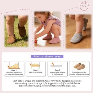 <span class=keywords><strong>Zapatos</strong></span> de Bebé Aijoviko con Suela Suave, Mocasines de Gamuza para <span class=keywords><strong>Primeros</strong></span> <span class=keywords><strong>Pasos</strong></span>, Unisex para <span class=keywords><strong>Bebés</strong></span> y Niños Pequeños - Product Image 6