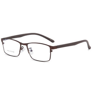 Montures de lunettes carrées Danyang 31091 pour hommes, monture complète en plastique léger, style professionnel, lunettes de vue - Product Image 2