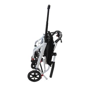 Fauteuil roulant manuel à hauteur réglable avec frein à main et grande roue - Product Image 2