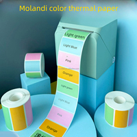 Imprimante mini portable OEM à papier synthétique Morandi thermique détachable à cinq protections de couleur pour les modèles M110/M220/P1/P2