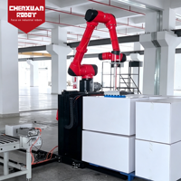 Celda Robótica Inteligente Integrada para Paletización, Manipulador de Fácil Programación para el Manejo de Cajas en Paletización de Doble Cara en el Proceso de Fabricación