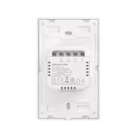 Interrupteur mural intelligent SONOFF NS Panel USW, thermostat Wi-Fi blanc avec écran, compatible avec Alexa, Google Home et Android.