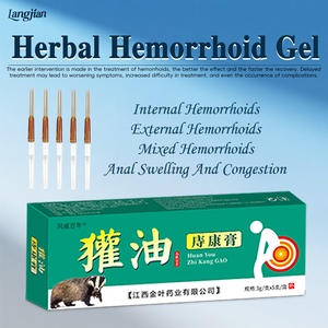 Einfach zu verwendende natürliche organische Salbe Anal Fissure Care Externe Hämorrhoiden Gel Creme Interne Hemorroide Hämorrhoiden Creme - Product Image 2