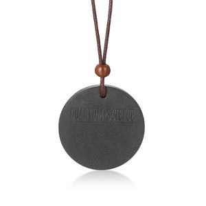 Collar <span class=keywords><strong>con</strong></span> colgante de iones negativos de <span class=keywords><strong>piedra</strong></span> volcánica de flor Solar, joyería de acero inoxidable de estilo clásico a la moda para hombres y mujeres, venta al por mayor - Product Image 3