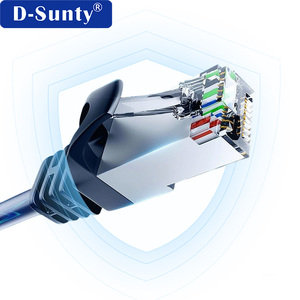 D-sunty Cat6A <b>Thin</b> <b>Wire</b> 32AWG UTP Ethernet Cable OD:3.6MM Rj45 10Gbps 250MHz PVC Connect to Network for Communication Cables - Product Image 2