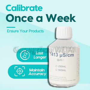वेइई लैब सेक मीटर 12.88 ms/cm 1413 हमारे/सेमी लवणता बड द्रव 250 मिलीलीटर td मीटर चालकता मानक अंशांकन समाधान - Product Image 3