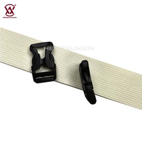 Fournisseur d'usine, boucle à dégagement latéral en plastique noir durable de 20 mm pour sacs et accessoires de casque - Product Image 4