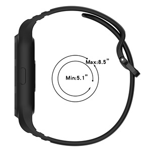 Bracelets de montre intelligente intégrés en caoutchouc neufs de la marque BEEFLYPOWER, Correa pour <span class=keywords><strong>Xiaomi</strong></span> <span class=keywords><strong>Band</strong></span> 8 Pro, remplacement - Product Image 4