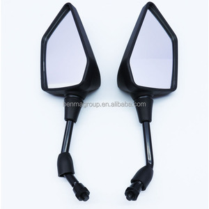 Espejo retrovisor convexo para motocicleta <span class=keywords><strong>KAWASAKI</strong></span>, Color negro, Z900, Z650, Z800, <span class=keywords><strong>NINJA</strong></span> 250, <span class=keywords><strong>300R</strong></span>, 300, Z250, Z300, 250R - Product Image 3