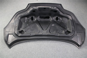 <span class=keywords><strong>Coffre</strong></span> en fibre de carbone pour Infiniti G37 Coupé 2 portes, style V1, type bec de canard pour G37 - Product Image 3