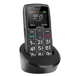 Usine de téléphones portables artfone C1 + Téléphone portable pour personnes âgées