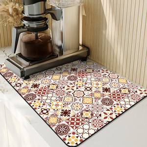 Tapete Super Absorbente Antideslizante para Cocina, Tapete de Secado Rápido para Platos y Café, Tapete de Drenaje para Baño - Product Image 6
