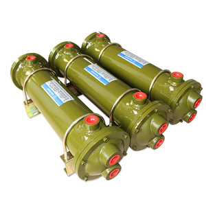 Refroidisseur d'huile à coque et à tubes Asahi Cl-305 en acier au carbone, type horizontal, à circulation d'eau, radiateur hydraulique - Product Image 1