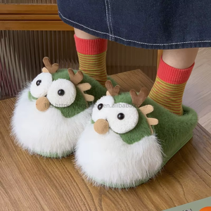 Les pantoufles d'hiver les plus populaires en peluche douce pour l'intérieur et l'extérieur, confortables pour la maison, idées de Noël, parfaites pour le printemps et la saison des saisons. - Product Image 2