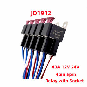 Fusible para Automóvil, Relé Automotriz, Control de Circuito 40A 12V/24V JD1912, Arnés de Cableado Automático con Terminal de Cobre de 4/5 Pines - Product Image 2