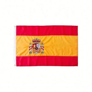 Drapeau national brodé personnalisé en polyester de haute qualité, couleurs vives, 3x5 pieds, pour l'extérieur, directement de l'usine, à prix abordable - Product Image 6