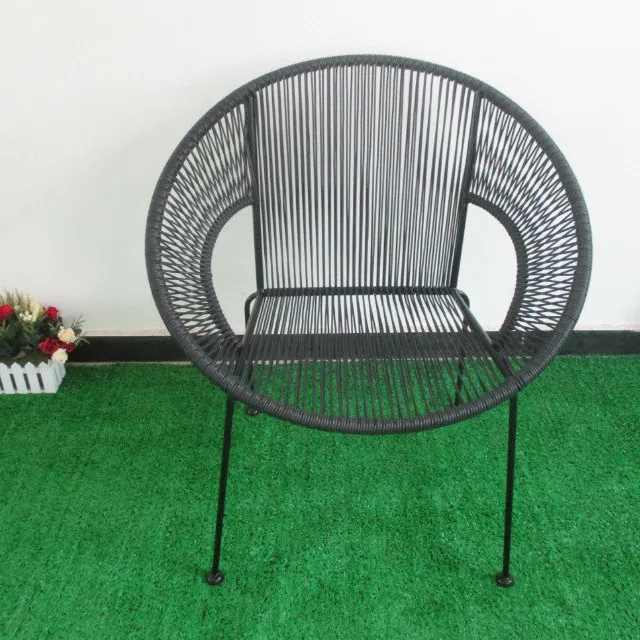 نموذج HW7223 الصين الروطان حديقة كرسي تنتمي أثاث خارجي يمكن استخدامها الفناء والشاطئ هو نمط شعبية جدا الآن